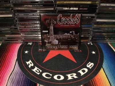 Crooked of Darkroom Familia They Fear Me Norteno Rap CD Sir Dyno No Back Inlay Foto 1 de 4
