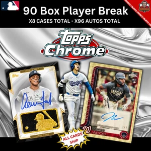 STAN MUSIAL STL 2025 Topps Chrome Baseball Player Break 90 Box Break 1499 - Picture 1 of 4