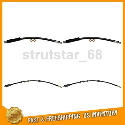 4 mangueras de freno delanteras traseras para BMW 525i 2,5 L 3,0 L BMW 525xi 3,0 L Foto 1 de 4