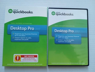 Intuit QUICKBOOKS DESKTOP PRO 2017 Pre-Owned W/ One User License  - Image 1 of 2