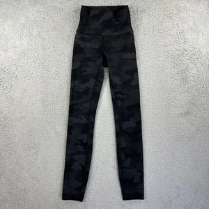 Leggings Lululemon Talla 0 Negro Gris Camuflaje Wunder Train HR Apretados 25" Everlux - Imagen 1 de 7