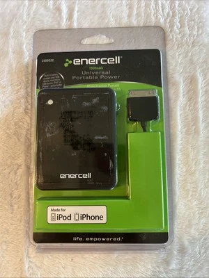 Enercell by Radio Shack 1350mAh Universal Portable Power for iPod & iPhone, NEW! - Image 1 of 2
