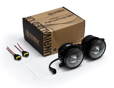 Luces antiniebla LED de doble color AlphaRex DoubleTap para Chrysler-Dodge-Hummer-Jeep Foto 1 de 4