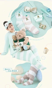 Starbucks Hairband & Socks set GELATO PIQUE Unisex Fluffy Japan Gift New Kawaii - Picture 1 of 10