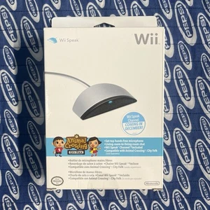 Nintendo Wii Speak Hands Free Microphone (Animal Crossing City Folk) Unopened - Picture 1 of 4