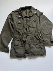 Chaqueta de Campo Verde Militar Ejército Italiano FIli SARCHI De Colección Talla 48 - Imagen 1 de 5