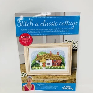 Stitch a Classic Cottage Cross Stitch Chart By Lesley Teare Designer - Picture 1 of 2
