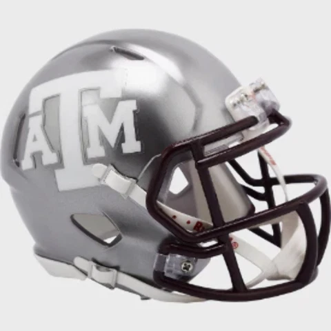 Texas A&M Aggies NCAA Mini Speed Football Helmet FLASH- NCAA Cover