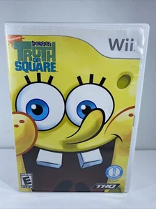 Nickelodeon SpongeBob Truth or Square (Nintendo Wii, 2009) - Picture 1 of 4