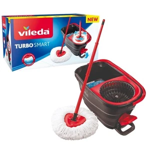 Vileda Mop & Eimer Turbo Set Mikrofaser Easy Home Bodenfliesen Reinigung - Bild 1 von 4