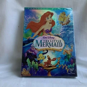 The Little Mermaid Platinum Edition New Sealed DVD Disney - Picture 1 of 6