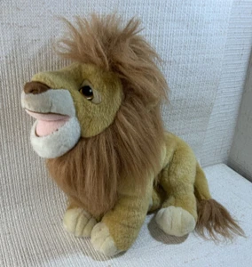 1990's 15" Plush Disney Mufasa Adult Simba The Lion King - Picture 1 of 6