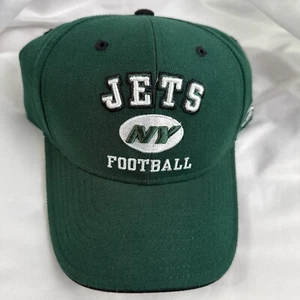 Cappello New York Jets NY Reebok berretto con cinturino regolabile verde bianco ricamato NUOVO - Foto 1 di 7
