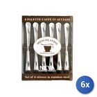 6x Set Of 6 Shovels for Coffee IN x Face Stainless