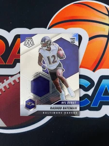 Rashod Bateman 2021 Panini Mosaic #249 NFL Debutto Rookie RC Ravens - Foto 1 di 2