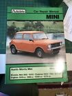 Austin Morris Minib Autodata Repair Book from 1959 Mini 850.1000, Clubman 1000 1