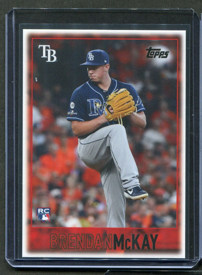 2020 Topps Throwback Thursday Brendan McKay RC #35 Rays - Image 1 of 1