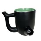 Less Than Perfect Wake and Bake Mug - Handmade Ceramic Filtered Pipe Coffee Mug