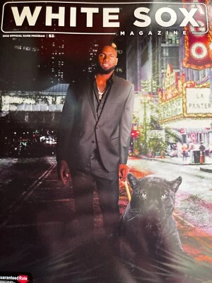 2022 ЧИКАГО WHITE SOX ЖУРНАЛ МИРОВОЙ СЕРИИ С ВСТАВИТЬ ОБЛОЖКУ ДИЗАЙН ПЛАКАТ - Изображение 1 из 2