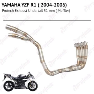 Exhaust System Yamaha YZF R1 2004-2006 slip on Pipe Muffler 51 mm - Picture 1 of 2