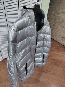 American Eagle Puffer Jacket Men Hoodie XL Athletic Fit. Fits Like ZARA Large - Picture 1 of 12