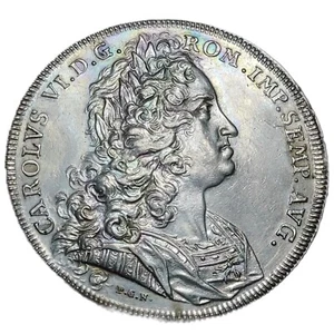Germany Nurnberg Thaler 1736 Stadtansicht/City-View Thaler. NGC AU details. - Picture 1 of 5