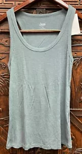 New Jenni Intimates Womens Basic Ribbed Tank Top, Cast Iron, Small - Picture 1 of 1