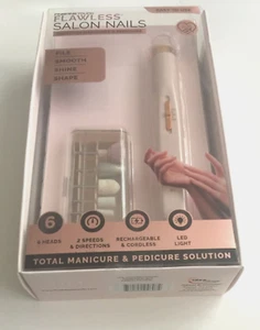 Herramienta de manicura de pedicura para uñas de salón impecables con acabado táctil - nueva en caja - Imagen 1 de 6