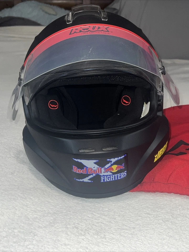 Casco de carreras Roux Foto 1 de 4