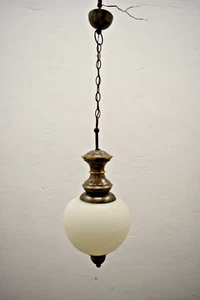 Lampada a Sospensione di Caccia Dominioni per Azucena Anni 50 Vintage 25cm - Foto 1 di 5