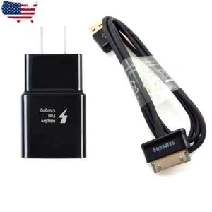 POUR SAMSUNG GALAXY NOTE 10.1 ADAPTATEUR SECTEUR CHARGEUR MURAL ET CÂBLE DE DONNÉES USB - Photo 1 sur 1