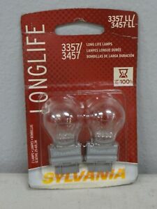 Sylvania- PN: # 3357/3457 LL Long Life Brake Light-Stop Lamp (New in Packaging)