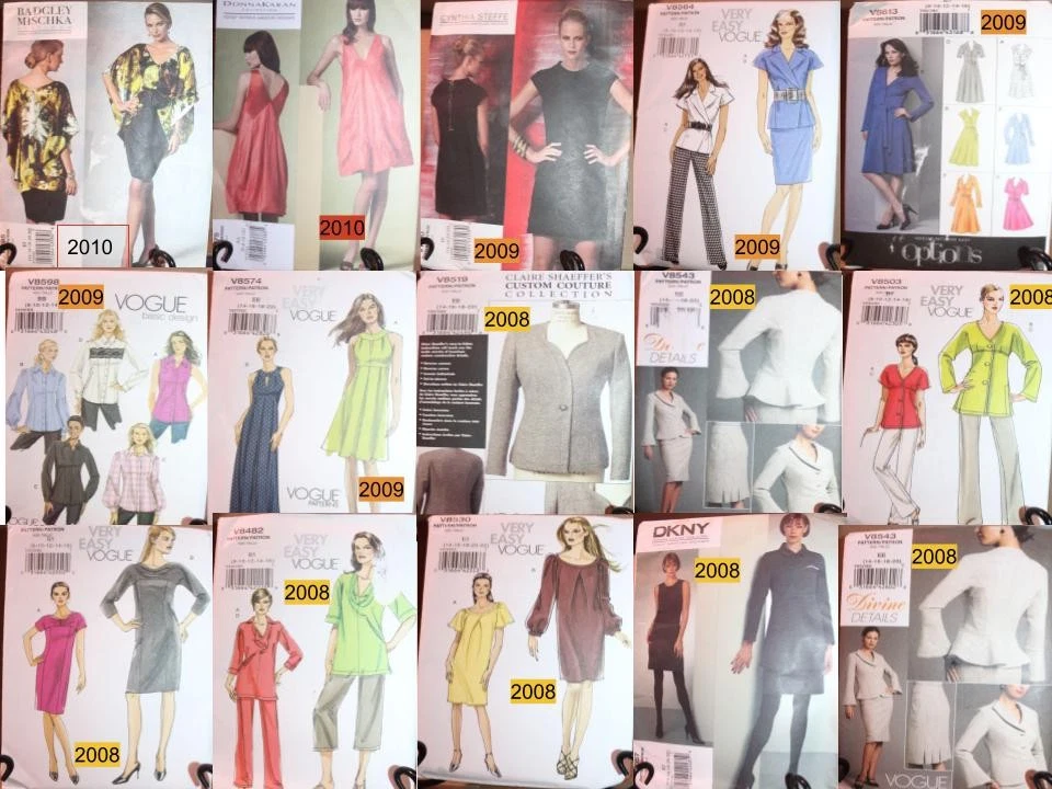 Womens Vogue sewing patterns Uncut Your choice dresses pants tops skirts jacket - Image 1 of 1