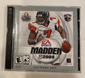 Madden NFL 2004 PC, 2003 EA Sports 2 CD Players Inc Football Video Game - Imagen 1 de 9