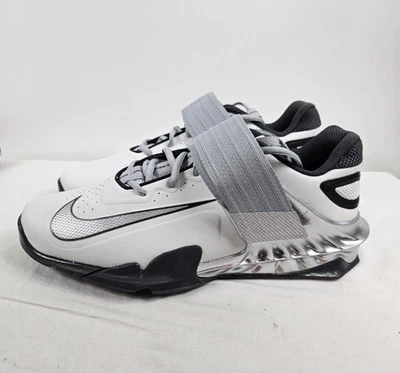 Nike Hombres Talla 7 Savaleos Zapatos de Levantamiento de Pesas Metálicos Plateados FZ8664-001 Foto 1 de 4