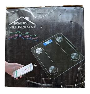 YPENSLZX Digital Smart Bathroom Scale LED Body Fat & Smartphone App - White - Picture 1 of 4