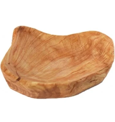 Plato de madera de raíz, plato de fiesta y bandeja para servir pan de sándwich a mano 7-9 pulgadas Foto 1 de 4