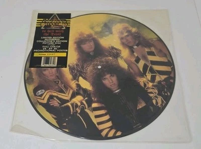 Stryper To Hell With The Devil Vinyl Picture Disc Limited Edition NO Poster - Image 1 of 4