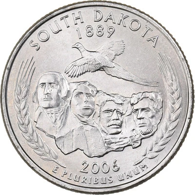 [#224820] United States, Quarter, 2006, U.S. Mint, Copper-Nickel Clad Copper, MS - Image 1 of 2