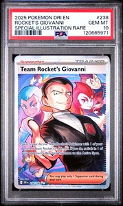 Rocket'S Giovanni 238 Pokemon Dri En-Destined Rivals PSA 10 - Picture 1 of 2