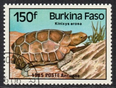 Burkina Faso Stamp Scott 701 CTO 150fr Reptile 1985 - Image 1 of 2