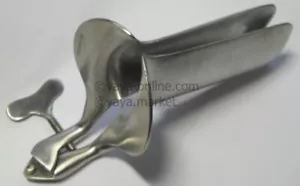 Groß Collins Spekulum Speculum Anal Rektum Vaginal Edelstahl Large Steel LINKS - Bild 1 von 2