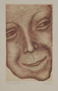 Tony Torrilhon /Kupferstich /nach Franz Hals /Handsigniert/ 1973 /e.a. Exemplar - Picture 1 of 3