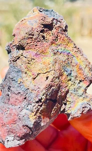 Turgite Iridescent  goethite hematite 7 Color Rainbow  Thailand 229.65 g - Afbeelding 1 van 12