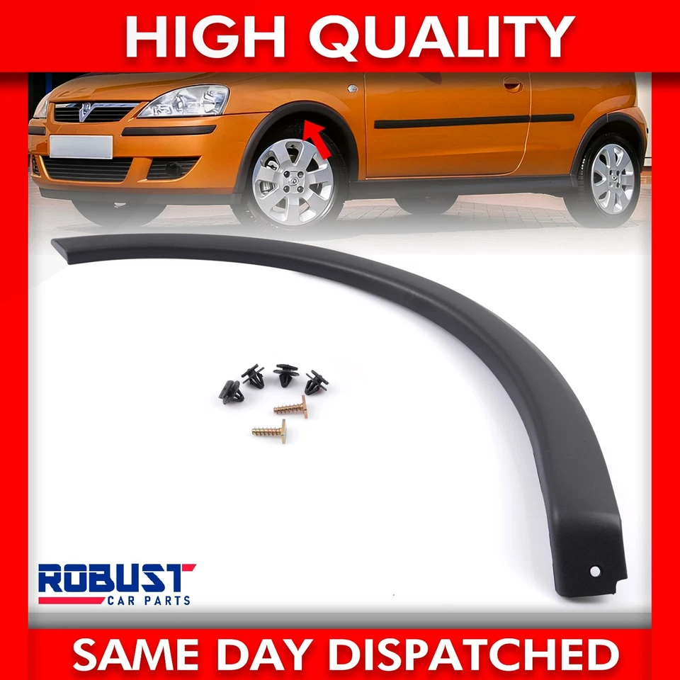 FRONT WHEEL ARCH TRIM LEFT WITH SILL FOR OPEL VAUXHALL COMBO CORSA C MK2 172436 - Image 1 of 4