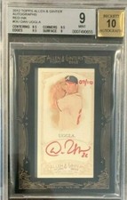 MINT 2012 Topps Allen & Ginter Autographs Red Ink DAN UGGLA/10 #AGA-DU