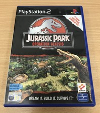 PlayStation 2 Jurassic Park Operation Genesis Park Build Simulator Game