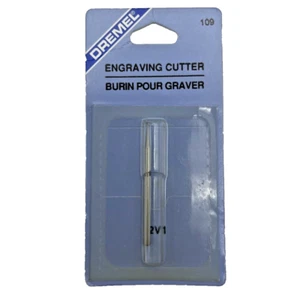 Dremel 109 Small Engraving Cutter 3/32" Shank - NOS - Picture 1 of 2