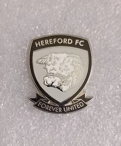 HEREFORD FC CLUB CREST LAPEL BADGE BG - Picture 1 of 1