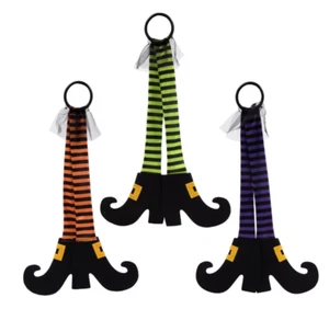 Halloween Decorations Scary 18" Dangling Polyester Witch Legs ~ Qty 1 Witch Leg - Picture 1 of 4